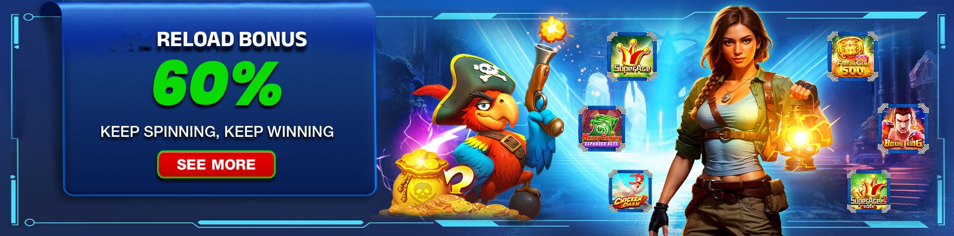 Popular games section - 3